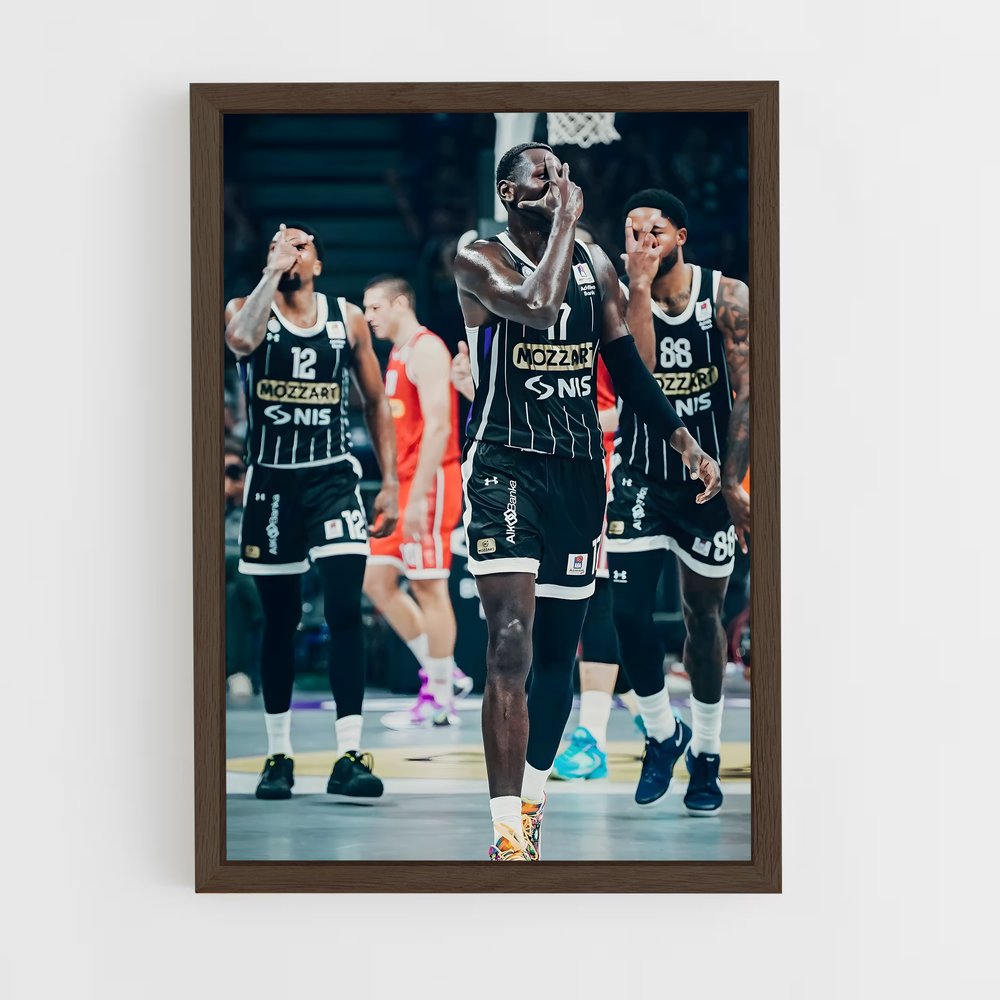 Poster L'Esprit des Warriors – affiche Basketball (vue 5)